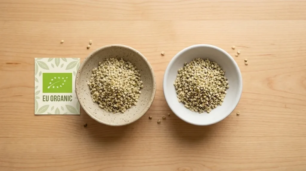 Organic vs Conventional Hemp Hearts: What Food Manufacturers Need to Know