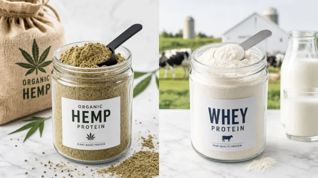 Hemp Protein vs Whey Protein: Which One Should You Choose?